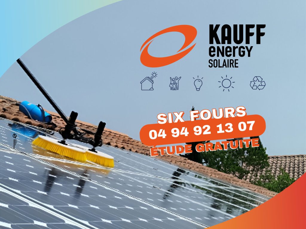 kauff energy installation, nettoyage et entretien de panneaux solaires dans le var